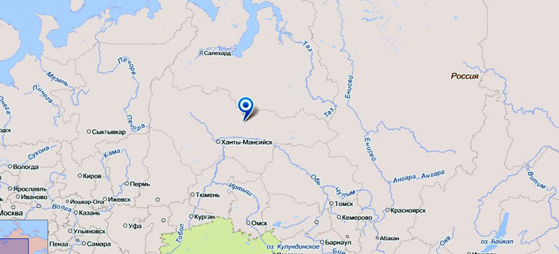 Югра входит в состав Уральского Федерального округа (УрФО)