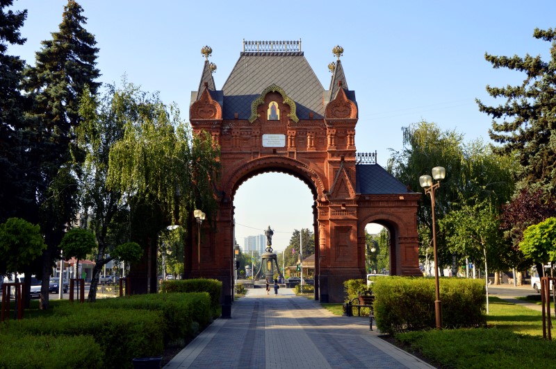 Александровская триумфальная арка, фото Анастасия Супрун
