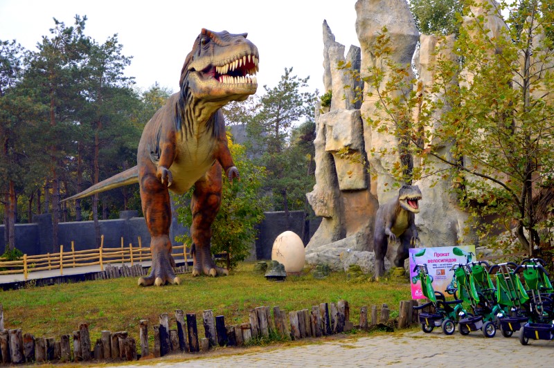 Парк динозавров, фото Анастасия Супрун