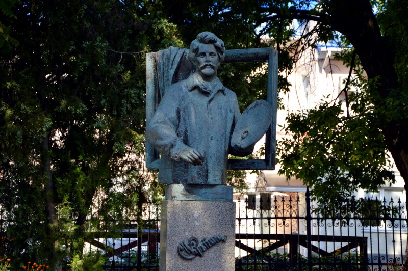 Памятник И.Е. Репину, фото Анастасия Супрун
