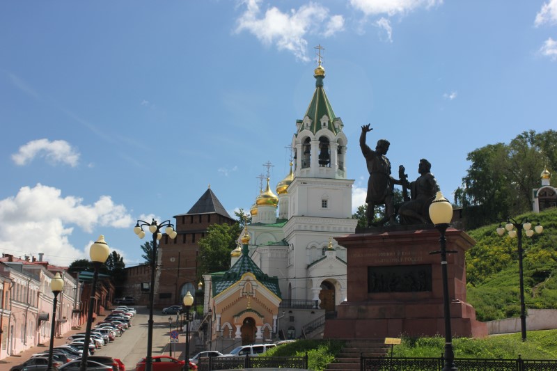 Нижний Новгород. Памятник Минину и Пожарскому, © Е.Веденьев