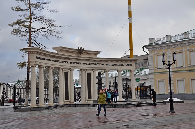 В Оренбурге чтут память о первом градоначальнике, © Константин Исааков