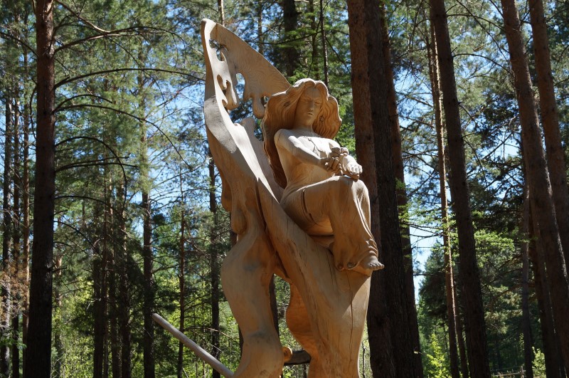 Фестиваль деревянной скульптуры «Лукоморье на Байкале»