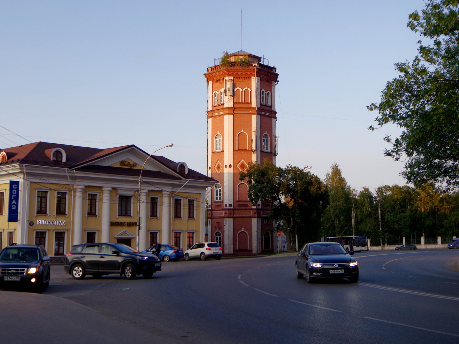 Водонапорная башня в Вологде, © Леднёва В.