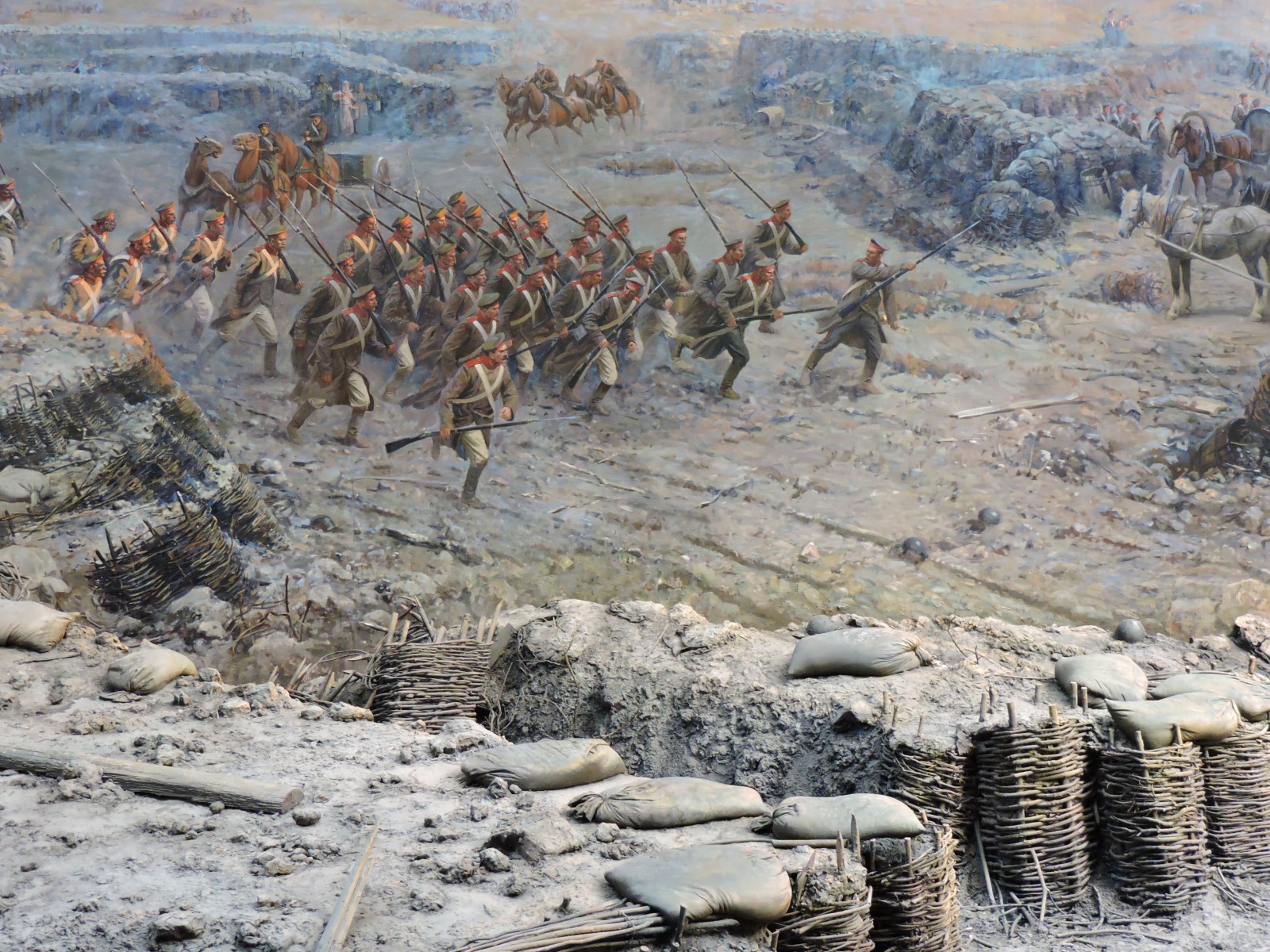 Экспозиции Панорамы «Оборона Севастополя 1854-1855 годов», © Ф. Юрин